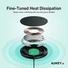 Gambar Aukey Wireless Charger LC-A1 Aircore Magnetic Qi Certified 15W- 500822 - Putih dari AUKEY Jakarta Barat 3 Tokopedia