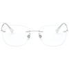 Gambar Ray-Ban Frame Kacamata Rayban Rimless RX 8748 1002 Silver dari Rayban Original Store Kota Surabaya 2 Tokopedia