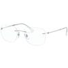 Gambar Ray-Ban Frame Kacamata Rayban Rimless RX 8748 1002 Silver dari Rayban Original Store Kota Surabaya 1 Tokopedia