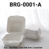 Gambar GR-BRG-0001 Korean bento cake sugarcane bagasse lunch burger box 6" - BRG-0001-B CKLT dari Yamama Baking Jakarta Timur 3 Tokopedia
