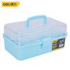 Gambar Deli Art Toolbox / Kotak Perkakas Plastik 13" 2 Tingkat Kuat DL432013A - Biru dari Deli Tools Official Kab. Tangerang 2 Tokopedia