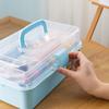 Gambar Deli Art Toolbox / Kotak Perkakas Plastik 13" 2 Tingkat Kuat DL432013A - Biru dari Deli Tools Official Kab. Tangerang 6 Tokopedia