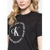 Gambar CALVIN KLEIN - Kaos Wanita - Ck Round Logo Tee - Merah Salem, S dari Calvin Klein Kab. Bogor 4 Tokopedia
