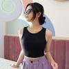 Gambar AGV90 - Tanktop Crop Top Jovita / Tangtop Wanita / Atasan Cewe Terbaru - Maroon dari Agave Official Kab. Tangerang 7 Tokopedia