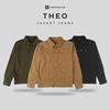 Gambar Coop Design - Theo Jaket Trucker Canvas Pria - Army, L dari Coop Design Kota Bandung 2 Tokopedia