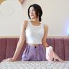Gambar AGV90 - Tanktop Crop Top Jovita / Tangtop Wanita / Atasan Cewe Terbaru - Maroon dari Agave Official Kab. Tangerang 2 Tokopedia