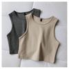 Gambar AGV90 - Tanktop Crop Top Jovita / Tangtop Wanita / Atasan Cewe Terbaru - Maroon dari Agave Official Kab. Tangerang 13 Tokopedia