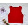 Gambar AGV90 - Tanktop Crop Top Jovita / Tangtop Wanita / Atasan Cewe Terbaru - Maroon dari Agave Official Kab. Tangerang 1 Tokopedia