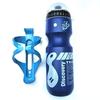 Gambar Botol Minum dan Pegangan Botol Sepeda WaterDrink Bottle and BottleCage - Blue dari Maxxiebike Jakarta Utara 1 Tokopedia