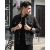 Gambar LIVEHAF - Waze Denim Jacket Black - L dari Livehaf Official Kab. Tangerang 5 Tokopedia