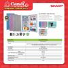 Gambar LEMARI ES 1 PINTU SHARP SJ-N162-AB dari Candi Elektronik Solo Kota Surakarta 2 Tokopedia