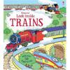 Gambar Buku usborne look inside, lift the flip, buku bacaan pengetahuan impor - Look Trains dari Lovely Gubuk Kota Batam 1 Tokopedia