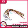 5 Connettori Stocko 3 Pin 2.54mm A Crimpare, Per Elettronica, Nuovo Originale