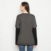 Gambar Peoples kaos pria unisex double layer bear - abu hitam dari Peoples Network Jakarta Utara 2 Tokopedia