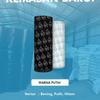 Gambar Plastik Wrap Bubble Wrap 2.7 KG Buble wrap Bubblewrap Hitam Putih - Hitam dari FLYhome Kota Depok 3 Tokopedia