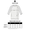 Gambar Madia Kaos Distro Pria Raglan 3/4 motif BE THE LIGHT 24s - DLG88 - Cokelat, M dari Madia Store Kota Bandung 2 Tokopedia