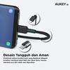 Gambar Aukey Cable CB-CD19 Braided C to C 2M Black - 500428 dari AUKEY Jakarta Barat 2 Tokopedia