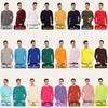 Jual CR610 Oversized T Shirt Kaos Jumbo Pria Lengan Panjang Polos XXL
