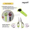 Gambar 6 in 1 Gunting Dapur Serbaguna | 6 in 1 Scissors - Green dari Regashi Official Store Kab. Tangerang 3 Tokopedia