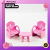 Gambar Mainan KURSI TAMU - Miniature cocok untuk Colector Menghias Room Box dari Rumah Barbie Jakarta Selatan 1 Tokopedia