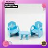 Gambar Mainan KURSI TAMU - Miniature cocok untuk Colector Menghias Room Box dari Rumah Barbie Jakarta Selatan 3 Tokopedia
