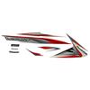 Gambar Sticker Body Kanan Merah Silver Honda Vario 110 FI 871X0K46N00ZDR dari Honda Cengkareng Kota Tangerang 1 Tokopedia