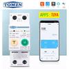 Jual Tuya Wifi Switch 2P Energy Kwh Power Monitor 63A With Leakage ...