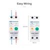 Jual Tuya Wifi Switch 2P Energy Kwh Power Monitor 63A With Leakage ...