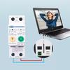 Jual Tuya Wifi Switch 2P Energy Kwh Power Monitor 63A With Leakage ...