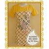 Gambar T-Shirt Girls (Yellow) dari Batik Moo Koo Kota Semarang 1 Tokopedia