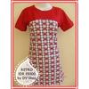 Gambar T-Shirt Girls(Red) dari Batik Moo Koo Kota Semarang 1 Tokopedia