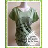 Gambar T-Shirt Girls (Green) dari Batik Moo Koo Kota Semarang 4 Tokopedia