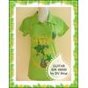 Gambar T-Shirt Girls (Green) dari Batik Moo Koo Kota Semarang 3 Tokopedia