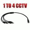 Gambar 1-in and 4-output Power cable for Security cameras dari MEGAVISION Kota Surabaya 1 Tokopedia