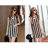 Gambar Mini Dress Stripe Mocca dari Chassie Shopz Jakarta Selatan 1 Tokopedia