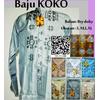 Gambar Baju KOKO Bordir Code BKK02 dari LaPelosa Shop Kab. Bogor 1 Tokopedia
