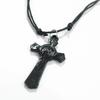 Gambar Kalung Salib Benediktus AKRILIK HITAM, PUTIH, COKLAT dari JD Christa Kab. Sleman 5 Tokopedia