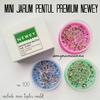 Gambar Mini Jarum Pentul Premium Newey Warna Warni Doff Isi 100 include Box dari mynameanna store Kota Tangerang Selatan 1 Tokopedia