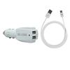 Gambar Wellcomm Dual Connector USB Car Charger 3.1A - White dari Eben Haezer Net Jakarta Barat 1 Tokopedia