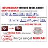 Gambar Stiker segel Garansi fullcolour noncutting (bahan pecah telur) dari Samurai Printing Kab. Tegal 3 Tokopedia