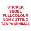 Gambar Stiker segel Garansi fullcolour noncutting (bahan pecah telur) dari Samurai Printing Kab. Tegal 1 Tokopedia