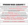 Gambar Stiker segel Garansi fullcolour dg cutting (bahan pecah telur) dari Samurai Printing Kab. Tegal 4 Tokopedia