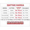 Gambar Stiker segel Garansi fullcolour dg cutting (bahan pecah telur) dari Samurai Printing Kab. Tegal 5 Tokopedia
