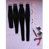 Gambar Hair extension / rambut sambung 60cm - 65cm / 100 helai SMOOTHING - Natural Black dari Vazha Hair Boutique Kota Malang 2 Tokopedia