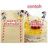 Gambar topper cake birthday kue ulang tahun mickey minnie mouse dari reanolshoop Kota Bekasi 1 Tokopedia