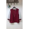 Gambar Blus corak garis tangan panjang D-134 dari clara-fashion Kota Bandung 1 Tokopedia