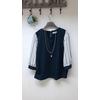 Gambar Blus corak garis tangan panjang D-134 dari clara-fashion Kota Bandung 2 Tokopedia