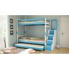 Gambar Funkids Ranjang Anak Susun Kayu Mahoni Allecra 01-100 Tangga Laci dari Funkids Furniture Kab. Sidoarjo 1 Tokopedia