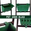 Gambar Pot Tanaman Merambat - Pot Argo Tempel Gantung Plastik - Hijau dari Grosir Sumber Plastik Kab. Blitar 1 Tokopedia