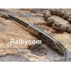 Gambar Pisau Lipat Unik Handmade Baja Damaskus Damascus Pocket Folding Knife dari Raibycom Kota Bekasi 4 Tokopedia
